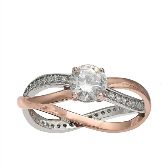 Gold Sterling Silver Ring Primrose Jewelry Rose Gold PRIMROSE